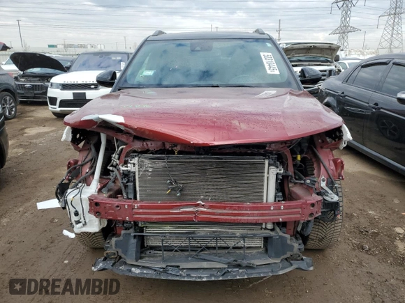 2022 Chevrolet TrailBlazer RS with VIN KL79MUSL7NB106352, listed as a Copart auction lot 50310445 with 54,566 mi miles and Salvage Title. Bid and sale history available at DreamBid. Image 5.