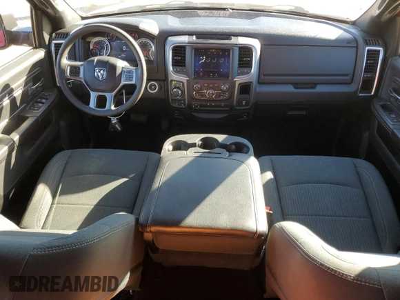 2021 Ram 1500 Classic Warlock with VIN 1C6RR7GT1MS584352, listed as a Copart auction lot 76042974 with 40,130 mi miles and Salvage Title. Bid and sale history available at carsss.com. Image 8.