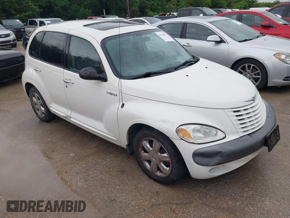 2002 Chrysler PT Cruiser Limited with VIN 3C8FY68B62T347185, listed as a IAAI auction lot 42166377 with 87,157 mi miles. Bid and sale history available at carsss.com. Image 1.