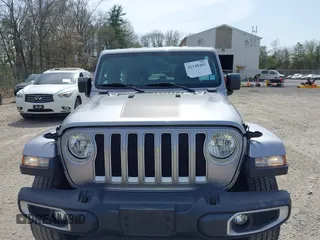 2018 Jeep Wrangler Unlimited Sahara with VIN 1C4HJXEG4JW141540, listed as a IAAI auction lot 42148402 with 43,909 mi miles and . Bid and sale history available at DreamBid. Image 12.