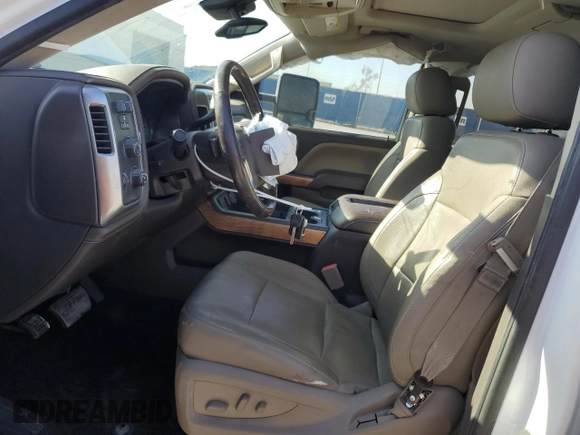 2015 Chevrolet Silverado 1500 LTZ with VIN 3GCUKSEJ4FG353967, listed as a Copart auction lot 51272035 with 105,093 mi miles and Salvage Title. Bid and sale history available at carsss.com. Image 7.