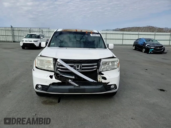 2013 Honda Pilot EX-L with VIN 5FNYF4H57DB074855, listed as a Copart auction lot 48559755 with 201,798 mi miles and Clean Title. Bid and sale history available at carsss.com. Image 12.