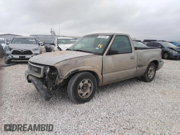 1999 GMC Sonoma with VIN 1GTCS1445X8532690, listed as a Copart auction lot 49197265 with Not Provided miles and Salvage Title. Bid and sale history available at DreamBid. Image 1.