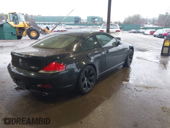 2006 BMW 6 Series 650Ci with VIN WBAEH13406CR50656, listed as a IAAI auction lot 41791524 with 192,599 mi miles. Bid and sale history available at carsss.com. Image 4.