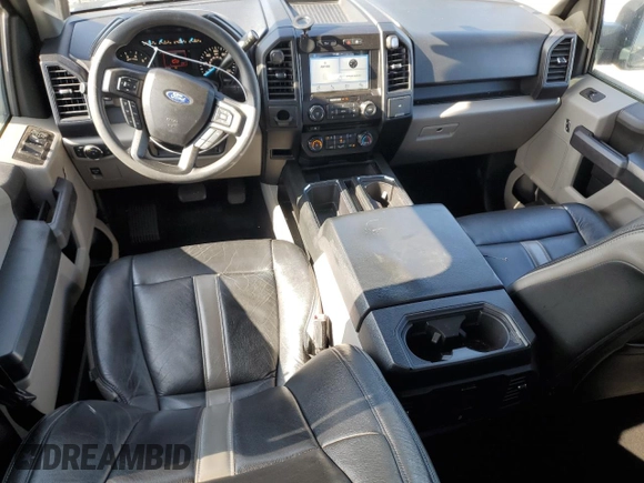 2018 Ford F-150 XL with VIN 1FTEW1CPXJKC26636, listed as a Copart auction lot 61426755 with 47,137 mi miles and Salvage title. Bid and sale history available at DreamBid. Image 8.