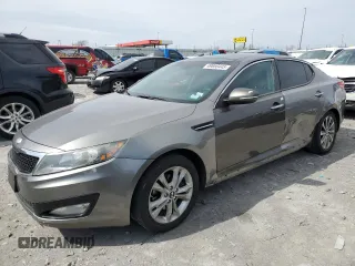 2013 Kia Optima EX with VIN 5XXGN4A7XDG218793, listed as a Copart auction lot 49856445 with 222,174 mi miles and Salvage title. Bid and sale history available at DreamBid. Image 1.