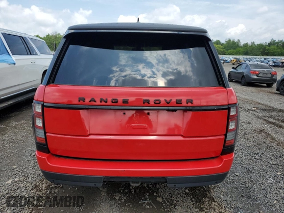 2016 Land Rover Range Rover Supercharged z VIN SALGS2EF6GA271062, wystawiony jako Copart lot #59083555 z przebiegiem 103 452 mil mil oraz Szkoda całkowita • Salvage title. Historia ofert i sprzedaży dostępna na DreamBid. Obrazek 6.