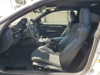 2015 BMW M4 with VIN WBS3R9C51FK334414, listed as a Copart auction lot 52451035 with 122,436 mi miles and Salvage title. Bid and sale history available at DreamBid. Image 7.