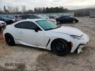 2022 Toyota GR86 with VIN JF1ZNBC19N8758457, listed as a Copart auction lot 81175834 with 59,086 mi miles and Salvage Title. Bid and sale history available at carsss.com. Image 4.