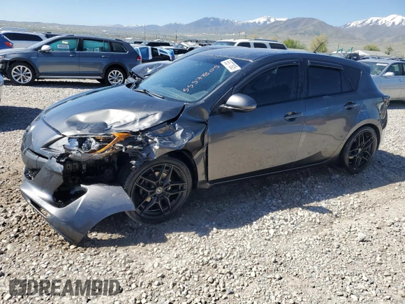 2013 Mazda 3 i Touring with VIN JM1BL1L71D1837774, listed as a Copart auction lot 55577805 with 150,106 mi miles and Salvage Title. Bid and sale history available at DreamBid. Image 1.