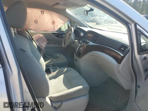 2016 Nissan Quest S z VIN JN8AE2KP5G9152247, wystawiony jako Copart lot #55006905 z przebiegiem 120 708 mil mil oraz Szkoda całkowita • Salvage title. Historia ofert i sprzedaży dostępna na DreamBid. Obrazek 7.