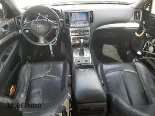 2013 Infiniti G37 Journey with VIN JN1CV6AP9DM725269, listed as a Copart auction lot 57997615 with 149,622 mi miles and Salvage title. Bid and sale history available at DreamBid. Image 8.