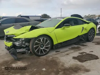 2015 BMW i8 z VIN WBY2Z2C52FV391972, wystawiony jako Copart lot #75019414 z przebiegiem 65 489 mil mil oraz Szkoda całkowita • Salvage title. Historia ofert i sprzedaży dostępna na DreamBid. Obrazek 1.