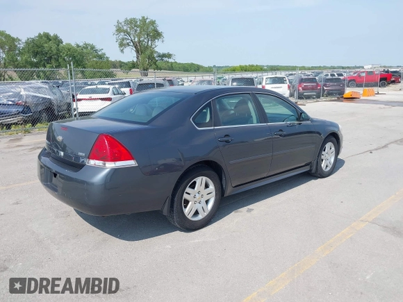 2011 Chevrolet Impala LT Fleet z VIN 2G1WG5EK0B1291824, wystawiony jako IAAI lot #42417061 z przebiegiem 180 586 mil mil oraz . Historia ofert i sprzedaży dostępna na DreamBid. Obrazek 4.