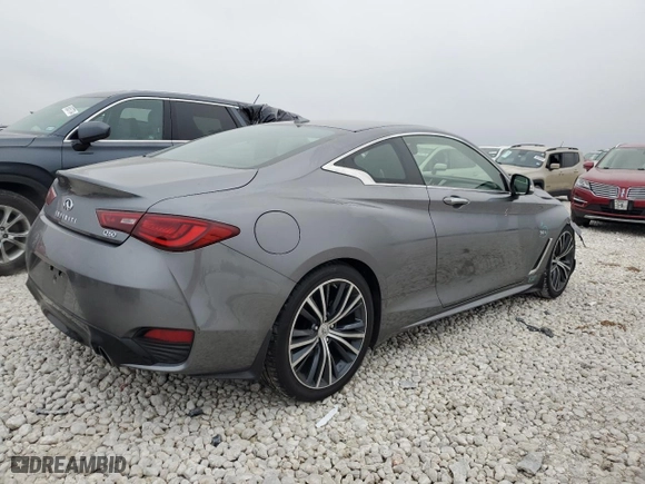 2019 Infiniti Q60 3.0t LUXE with VIN JN1EV7EK8KM231625, listed as a Copart auction lot 87037104 with NaN miles and Salvage Title. Bid and sale history available at carsss.com. Image 3.