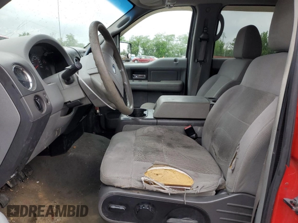 2006 Ford F-150 XLT with VIN 1FTPW12536FB24054, listed as a Copart auction lot 57057025 with 251,187 mi miles and Salvage title. Bid and sale history available at DreamBid. Image 7.