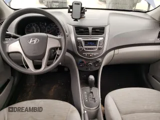 2015 Hyundai Accent GLS with VIN KMHCT4AE4FU886410, listed as a Copart auction lot 62561083 with 124,306 mi miles. Bid and sale history available at carsss.com. Image 8.