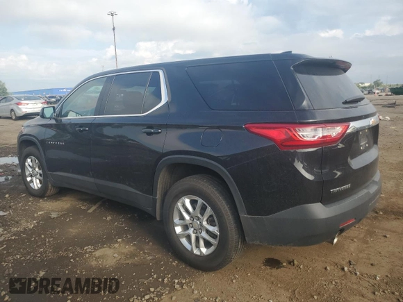 2018 Chevrolet Traverse LS with VIN 1GNERFKW3JJ127327, listed as a Copart auction lot 62214365 with 47,723 mi miles and Clean title. Bid and sale history available at DreamBid. Image 2.