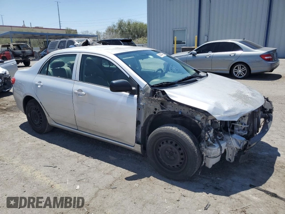 2010 Toyota Corolla with VIN 1NXBU4EEXAZ233494, listed as a Copart auction lot 64494725 with 129,452 mi miles and Salvage title. Bid and sale history available at DreamBid. Image 4.