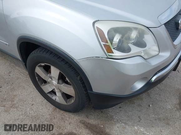 2010 GMC Acadia SLT1 with VIN 1GKLVMED2AJ134252, listed as a IAAI auction lot 42067491 with 174,278 mi miles. Bid and sale history available at carsss.com. Image 6.
