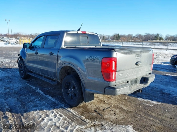 2023 Ford Ranger XL with VIN 1FTER4FH7PLE00470, listed as a IAAI auction lot 41365325 with 23,263 mi miles. Bid and sale history available at carsss.com. Image 3.