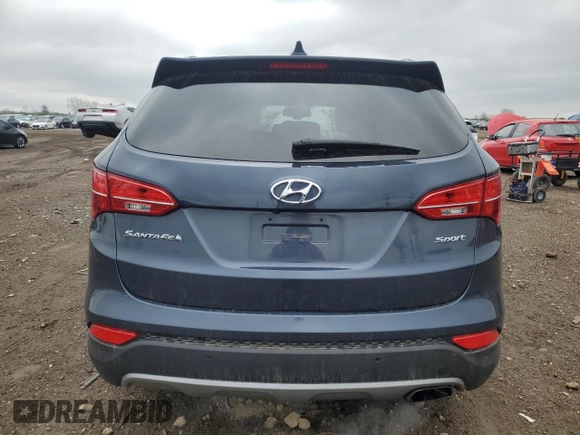 2016 Hyundai Santa Fe z VIN 5XYZU3LB6GG351980, wystawiony jako Copart lot #55326225 z przebiegiem 60 007 mil mil oraz Szkoda całkowita • Salvage title. Historia ofert i sprzedaży dostępna na DreamBid. Obrazek 6.