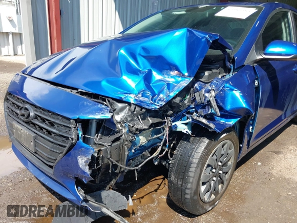 2022 Hyundai Accent SE z VIN 3KPC24A69NE158773, wystawiony jako IAAI lot #42389383 z przebiegiem 28 915 mil mil oraz . Historia ofert i sprzedaży dostępna na DreamBid. Obrazek 6.