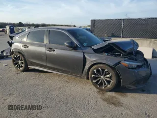 2022 Honda Civic Sedan LX with VIN 2HGFE2F2XNH542467, listed as a Copart auction lot 89328665 with 69,270 mi miles and Salvage Title. Bid and sale history available at carsss.com. Image 4.