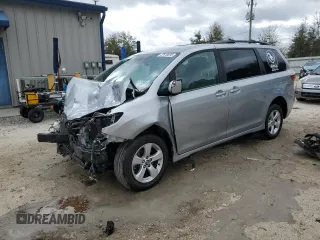 2019 Toyota Sienna LE Auto Access Seat with VIN 5TDKZ3DC7KS019908, listed as a Copart auction lot 47618595 with 96,929 mi miles and Non repairable. Bid and sale history available at DreamBid. Image 1.
