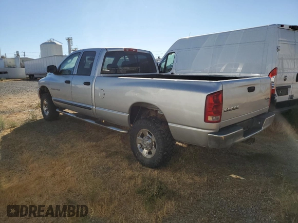 2005 Dodge Ram 3500 SLT with VIN 3D7LS38C65G765276, listed as a Copart auction lot 82686404 with 217,359 mi miles and Clean Title. Bid and sale history available at carsss.com. Image 2.