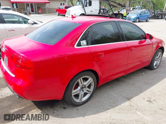 2007 Audi A4 2.0T z VIN WAUDF78E27A261415, wystawiony jako IAAI lot #42155451 z przebiegiem Nie podano mil oraz . Historia ofert i sprzedaży dostępna na DreamBid. Obrazek 4.