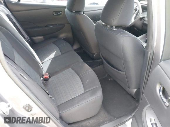 2022 Nissan LEAF S with VIN 1N4AZ1BV0NC559410, listed as a IAAI auction lot 41806174 with 32,289 mi miles and . Bid and sale history available at DreamBid. Image 8.