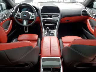 2022 BMW 8 Series M850i with VIN WBAGV8C03NCJ56725, listed as a Copart auction lot 66950784 with 26,359 mi miles and Salvage Title. Bid and sale history available at carsss.com. Image 8.