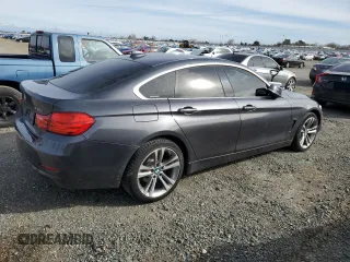 2017 BMW 4 Series 430i xDrive with VIN WBA4F9C54HG440590, listed as a Copart auction lot 45761255 with 105,551 mi miles and Salvage title. Bid and sale history available at DreamBid. Image 3.