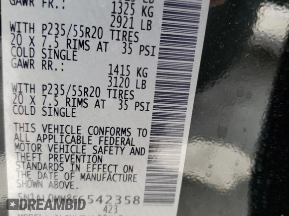 2014 Infiniti QX60 with VIN 5N1AL0MM8EC542358, listed as a Copart auction lot 61184495 with 31,859 mi miles and Salvage title. Bid and sale history available at DreamBid. Image 13.