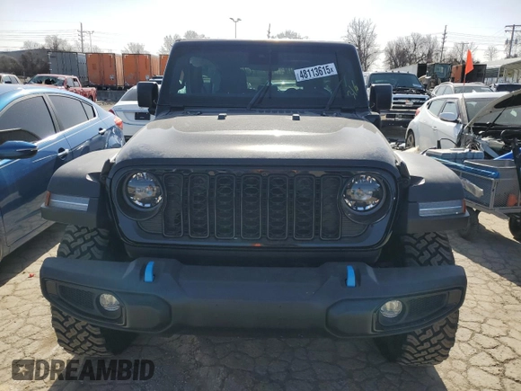 2024 Jeep Wrangler Willys с VIN 1C4RJXN66RW275795, выставлен на аукционе Copart как лот 48113615 с пробегом 8 997 миль миль и Списание • Salvage title. История ставок и продаж доступна на DreamBid. Изображение 5.