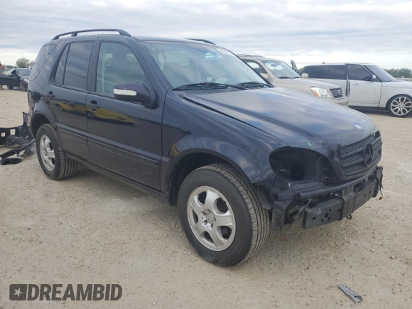 2002 Mercedes-Benz M-Class with VIN 4JGAB54E02A362341, listed as a Copart auction lot 81899714 with 179,361 mi miles and Salvage Title. Bid and sale history available at carsss.com. Image 4.