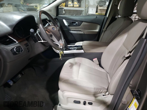 2013 Ford Edge Limited with VIN 2FMDK3KC4DBE37648, listed as a Copart auction lot 83949454 with 62,262 mi miles and Salvage Title. Bid and sale history available at DreamBid. Image 7.