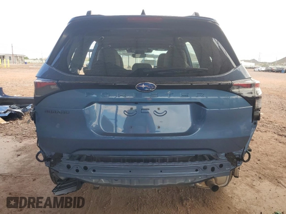 2025 Subaru Forester с VIN JF2SLDAC3SH570841, выставлен на аукционе Copart как лот 65461565 с пробегом 637 миль миль и Списание • Salvage title. История ставок и продаж доступна на DreamBid. Изображение 6.