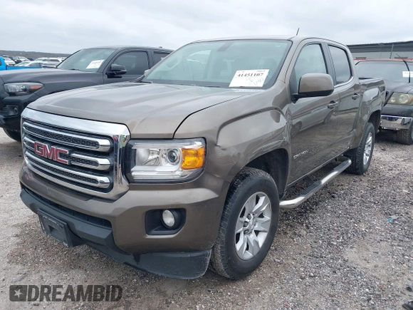 2016 GMC Canyon 2WD SLE with VIN 1GTG5CE34G1154106, listed as a IAAI auction lot 41451107 with 245,087 mi miles. Bid and sale history available at carsss.com. Image 20.