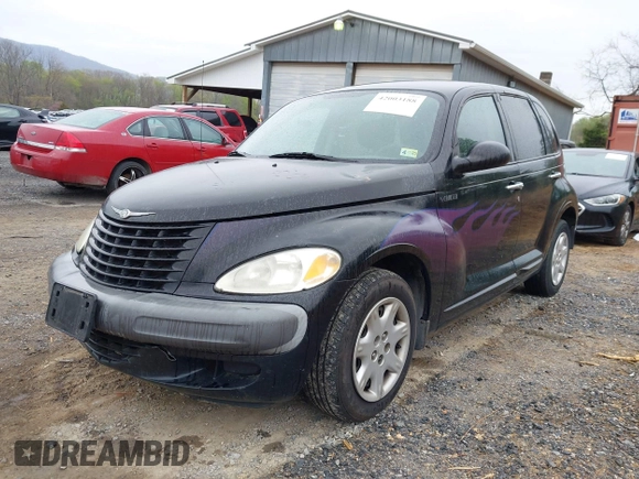 2002 Chrysler PT Cruiser with VIN 3C4FY48B32T301853, listed as a IAAI auction lot 42003188 with 165,283 mi miles. Bid and sale history available at carsss.com. Image 6.