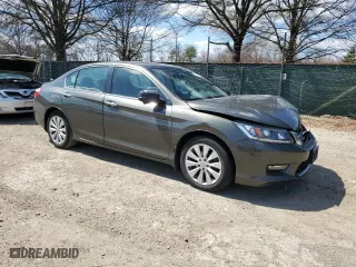 2014 Honda Accord Sedan EX with VIN 1HGCR2F73EA209321, listed as a Copart auction lot 50663965 with 77,523 mi miles and Salvage Title. Bid and sale history available at carsss.com. Image 4.
