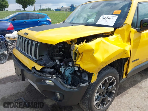 2023 Jeep Renegade Upland with VIN ZACNJDB13PPP56620, listed as a IAAI auction lot 42344453 with 32,308 mi miles and . Bid and sale history available at DreamBid. Image 6.