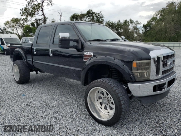 2009 Ford F-250 XL with VIN 1FTSW21R99EA95366, listed as a Copart auction lot 63646525 with 172,492 mi miles and Clean title. Bid and sale history available at DreamBid. Image 4.