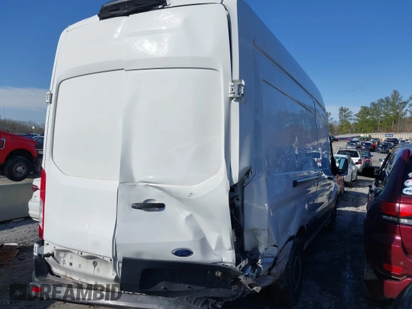 2018 Ford Transit with VIN 1FTYR3XM4JKA16579, listed as a IAAI auction lot 41560447 with 200,343 mi miles. Bid and sale history available at carsss.com. Image 6.