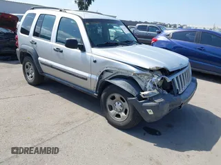 2007 Jeep Liberty Sport z VIN 1J4GL48K27W654101, wystawiony jako IAAI lot #42194970 z przebiegiem 262 084 mil mil oraz . Historia ofert i sprzedaży dostępna na DreamBid. Obrazek 1.