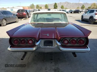 1960 Ford Thunderbird with VIN 0Y71Y392192, listed as a Copart auction lot 72933304 with 72,728 mi miles and Clean Title. Bid and sale history available at DreamBid. Image 6.