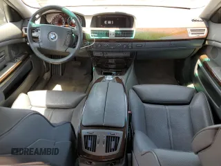 2005 BMW 7 Series with VIN WBAGL63545DP74927, listed as a Copart auction lot 58099475 with 81,387 mi miles and Clean title. Bid and sale history available at DreamBid. Image 8.