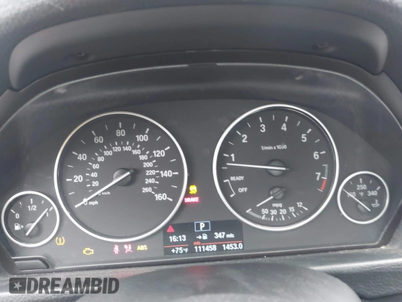2013 BMW 3 Series 320i xDrive with VIN WBA3C3C52DF979114, listed as a IAAI auction lot 42439598 with 111,458 mi miles and . Bid and sale history available at DreamBid. Image 7.