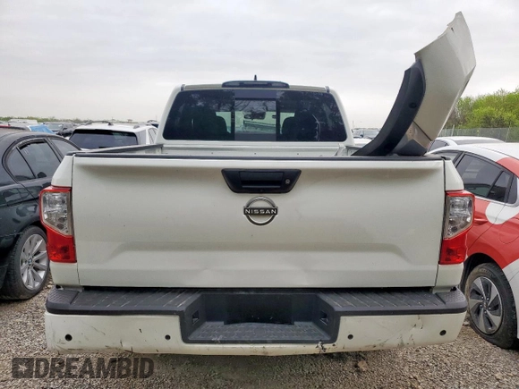 2024 Nissan Titan SV with VIN 1N6AA1ECXRN112621, listed as a Copart auction lot 47755875 with 9,298 mi miles and Salvage title. Bid and sale history available at DreamBid. Image 6.